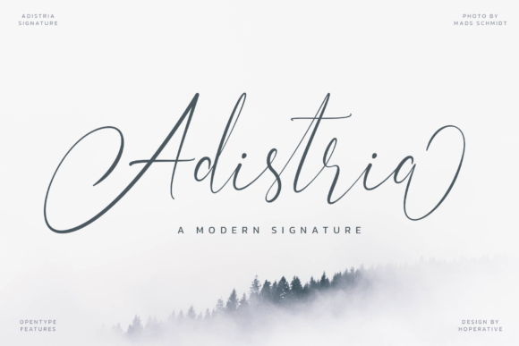 Adistria Font for Creative Makers
