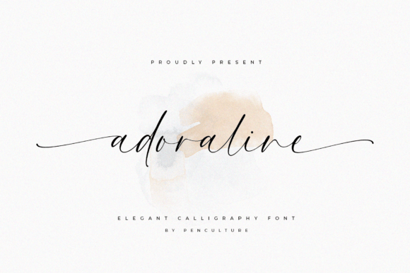 Adoraline: A Script Font for Elegant Design