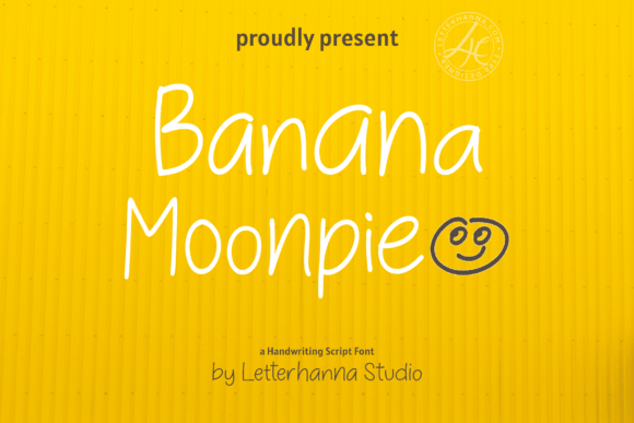 Banana Moonpie Font for Creative Projects