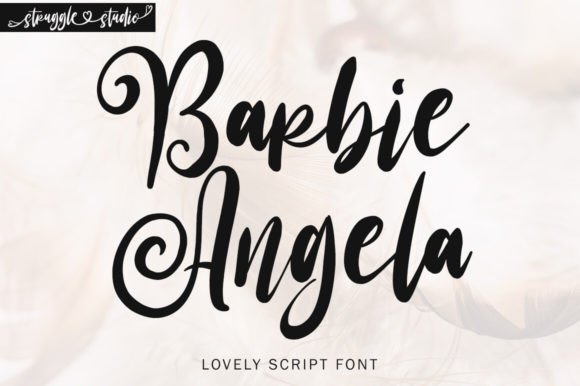 Barbie Angela Font Review