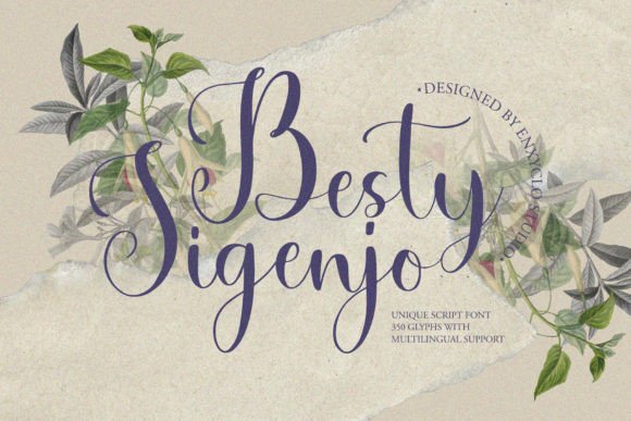 Besty Sigenjo Font for Business Branding