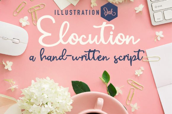 Elocution Font for Business Branding