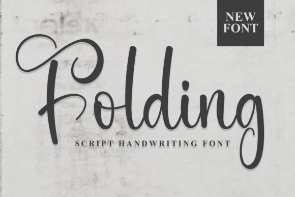 Folding: A Stylish Font for Business Branding