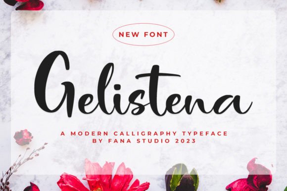 Gelistena: A Script Font for Elegant Design