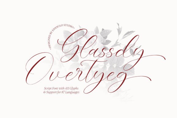 Glassdy Overtyeg Font Review