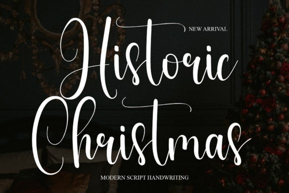 Historic Christmas Font for Creative Projects