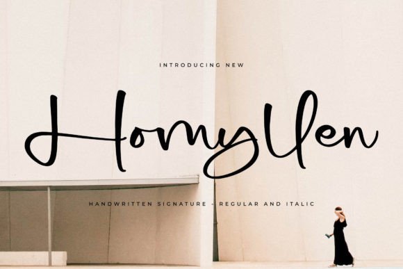 Homyllen Font for Web Design