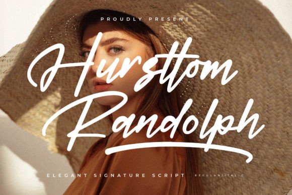 Hursttom Randolph: A Script Font for Elegant Design