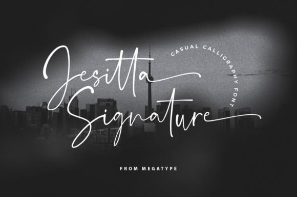 Jesitta Signature Font