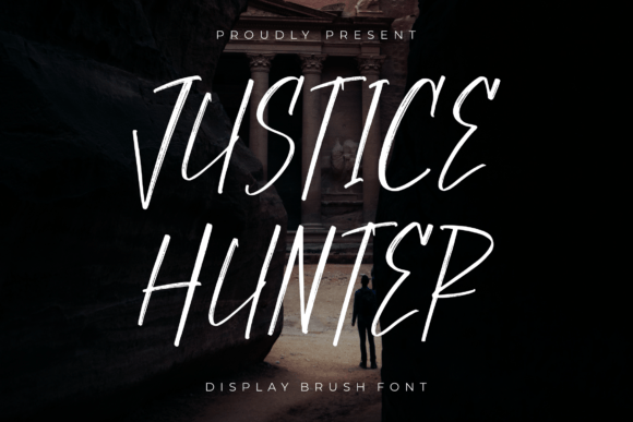 Justice Hunter Font for Business Branding