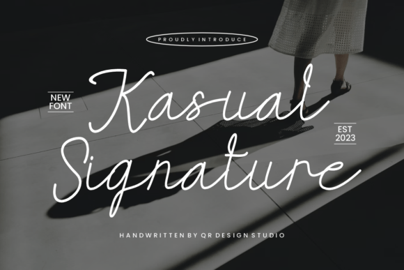 Kasual Signature Font