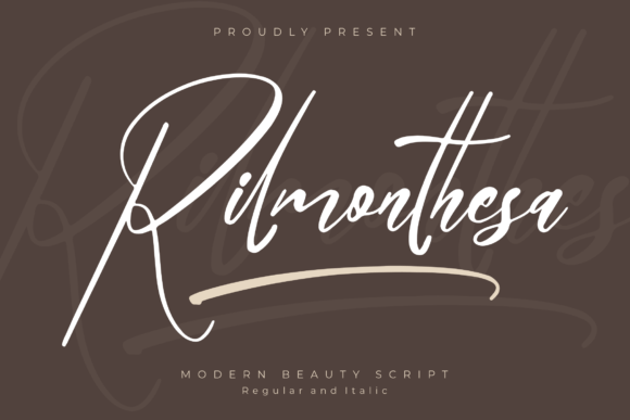 Rilmonthesa Font for Creative Projects
