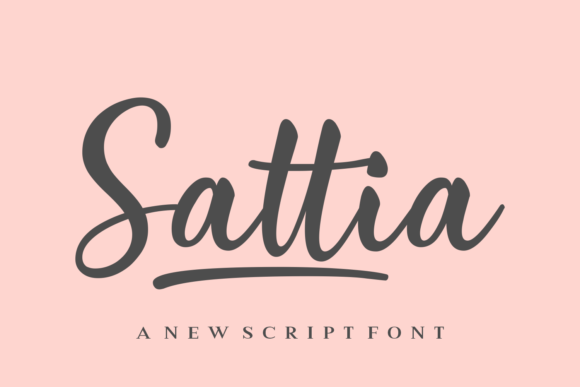 Sattia: A Sweet Script Font for Business Branding