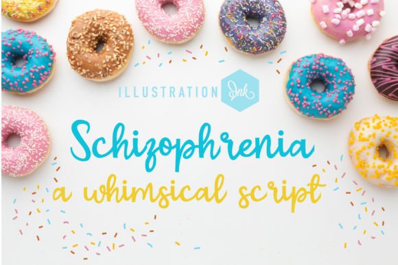 Schizophrenia Font for Bold Branding
