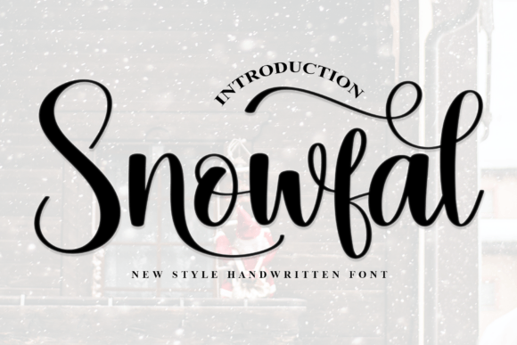 Snowfal: A Handwritten Font for Elegant Branding