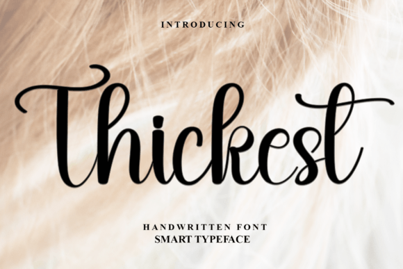 Thickest Font for Web Design
