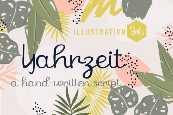 Yahrzeit Font for Creative Projects